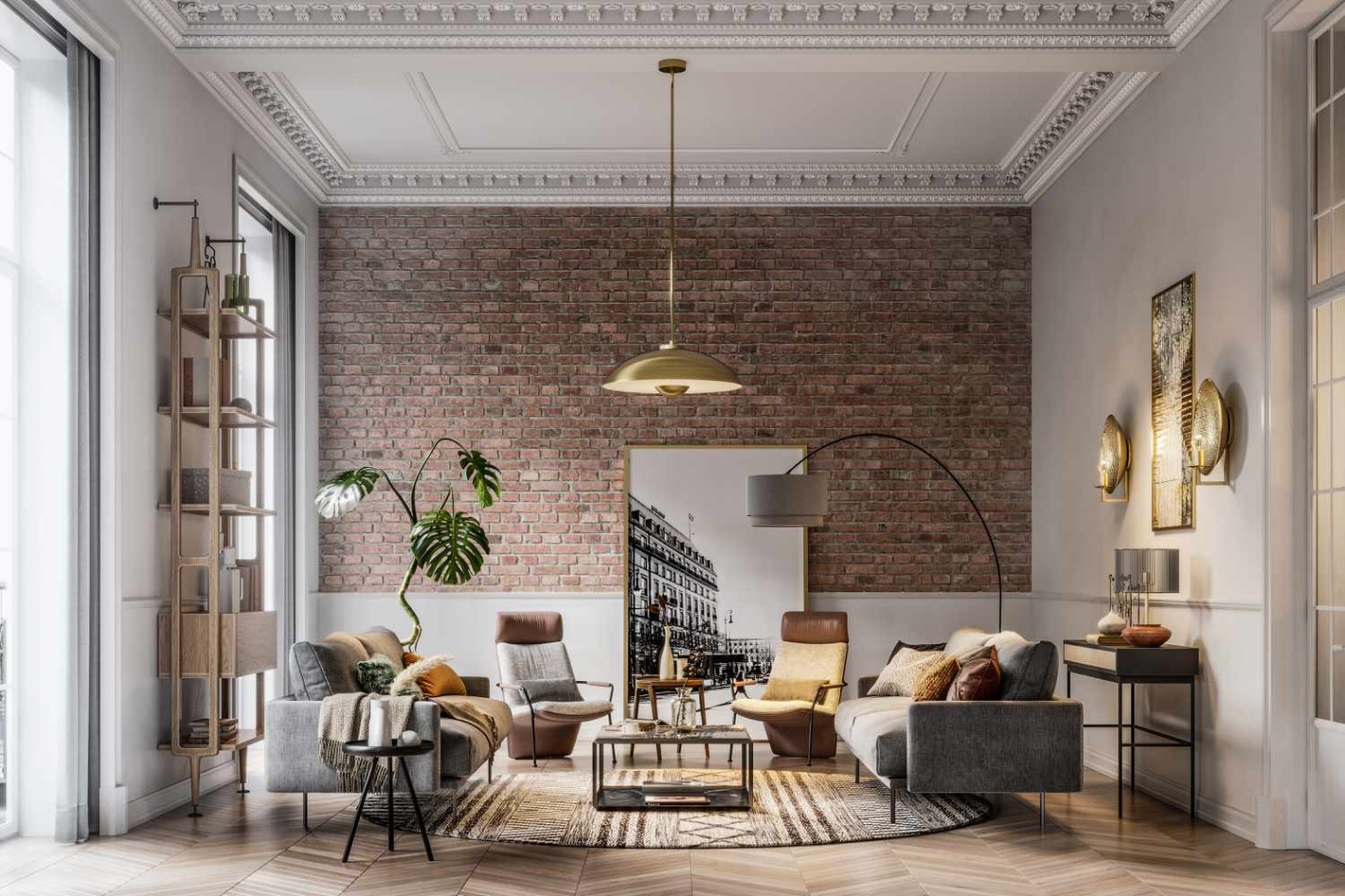 Get Creative And Add Personality To Your Space With Stylish Brick Wall Decor